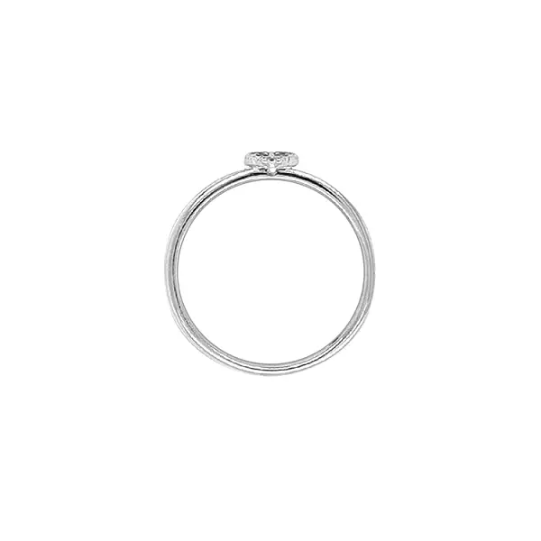 Goldener Marienkäfer Ring mit Zirkonen