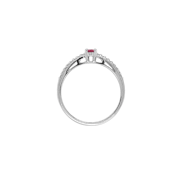 Goldring mit farbigen Steinen