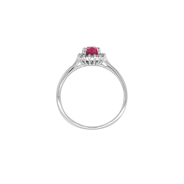 Goldring mit farbigen Steinen