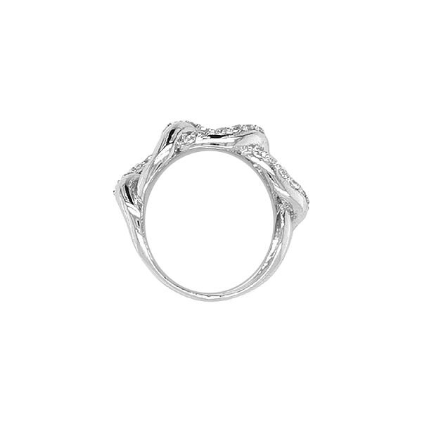 Goldring mit Zirkonen