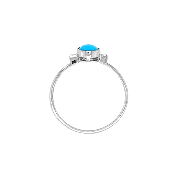 Goldener Ring mit Türkis
