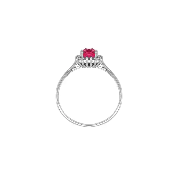 Goldring mit farbigen Steinen