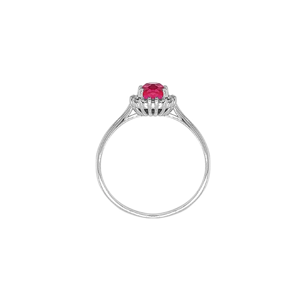 Goldring mit farbigen Steinen