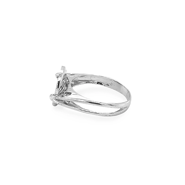 Goldring mit Zirkonen