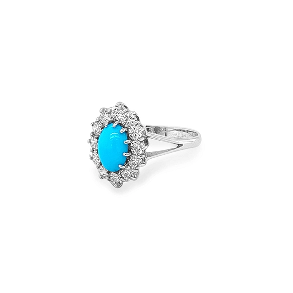 Goldring mit Tyrrhen und Zirkonen