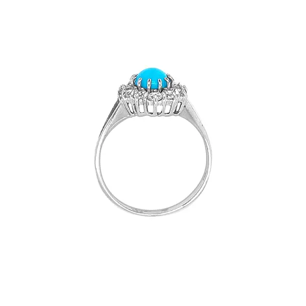 Goldring mit Tyrrhen und Zirkonen