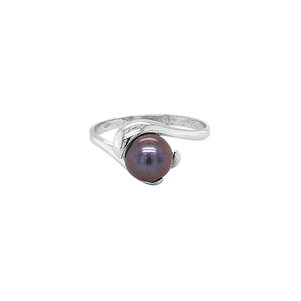 Goldring mit Perle