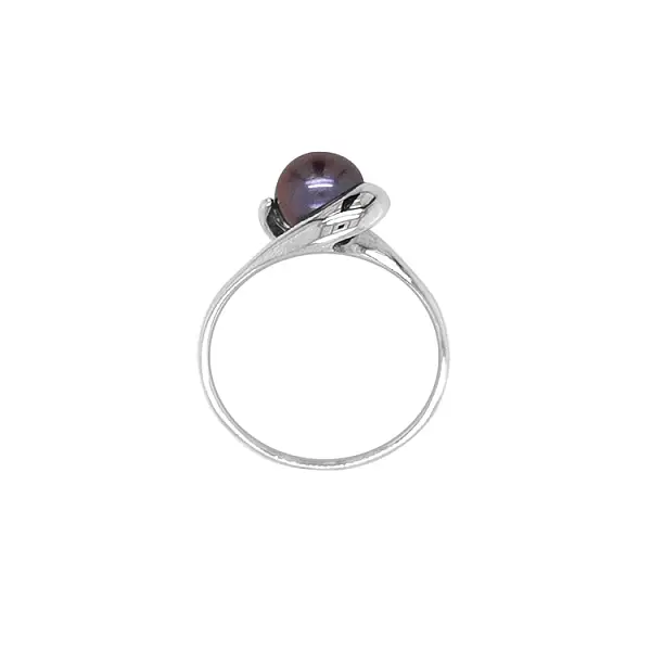 Goldring mit Perle