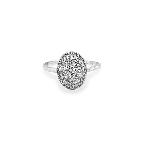 Goldring mit Zirkonen
