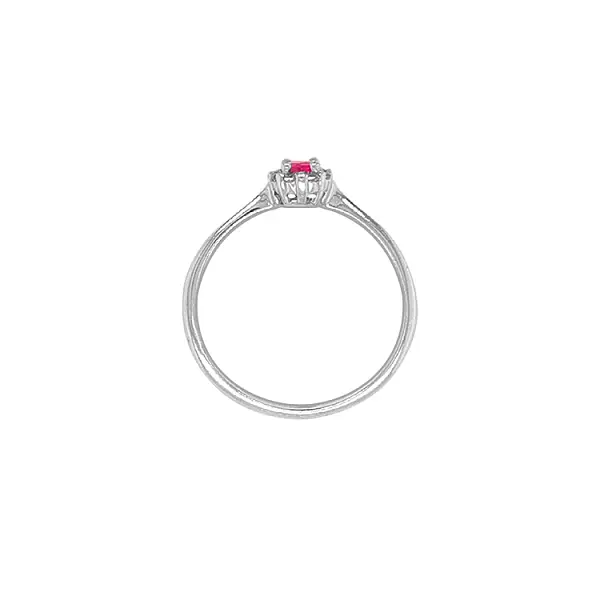 Goldring mit farbigen Steinen