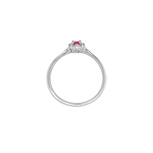 Goldring mit farbigen Steinen