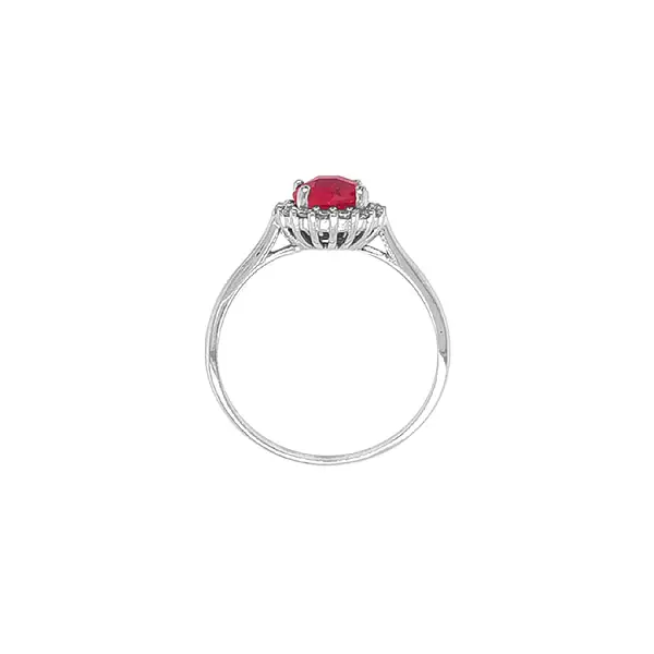 Goldring mit farbigen Steinen