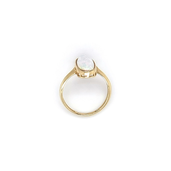 Goldring mit Opal