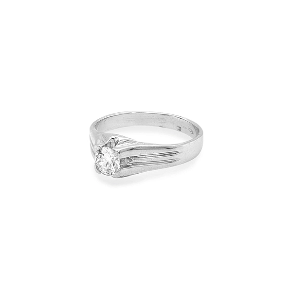 Goldring mit Zirkon