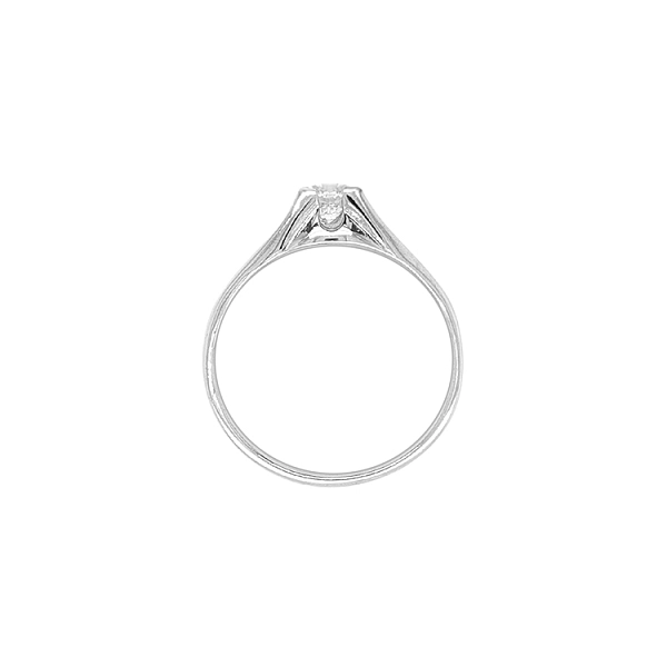 Goldring mit Zirkon