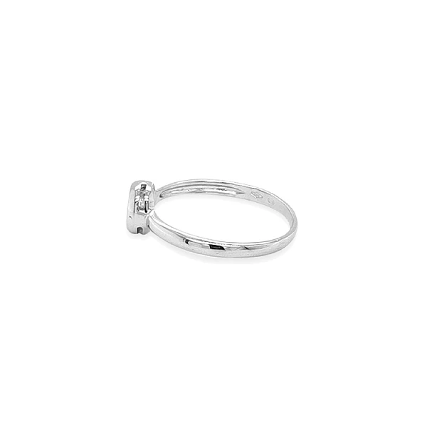 Gold Verlobungsring mit Zirkon