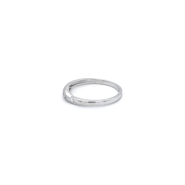 Ring mit Zirkonen aus Weißgold