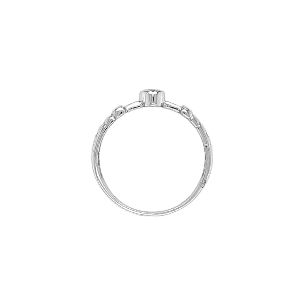 Goldring mit Zirkon