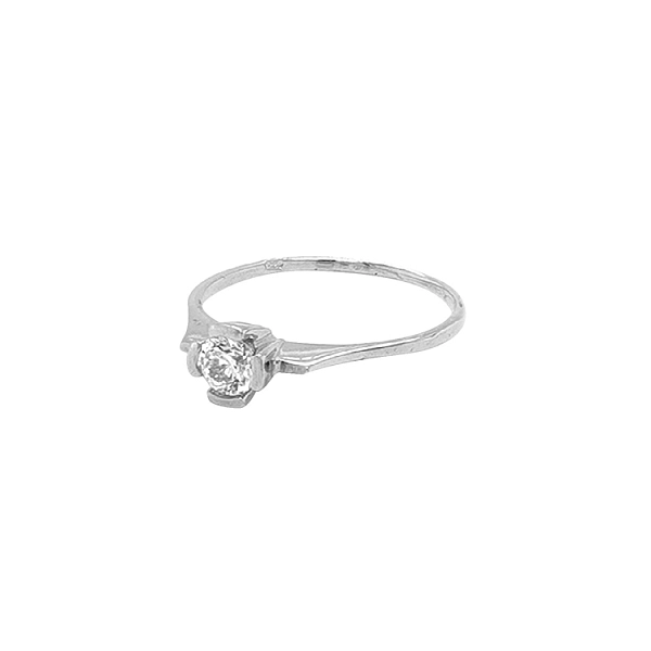 Goldring mit Zirkon