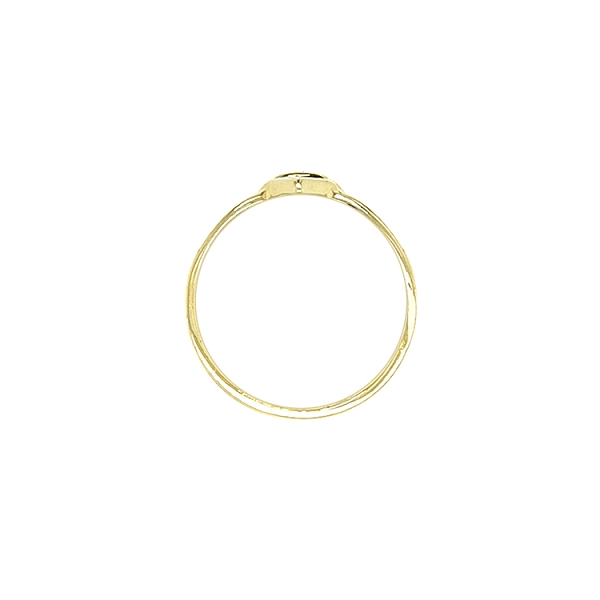 Goldring mit Zirkon