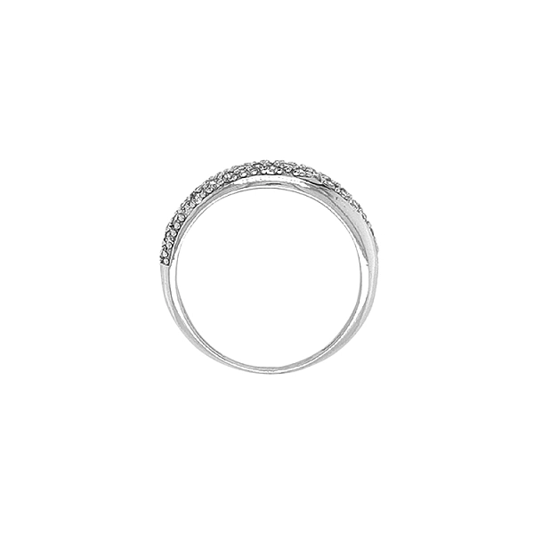Goldring mit Zirkonen
