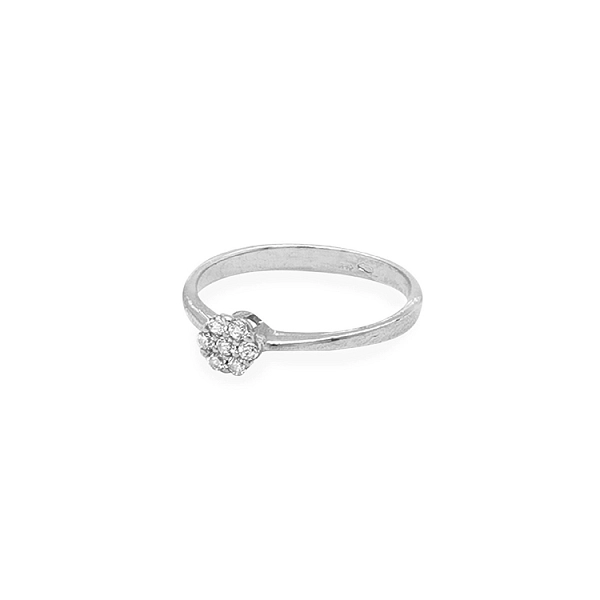 Goldring mit Zirkonen