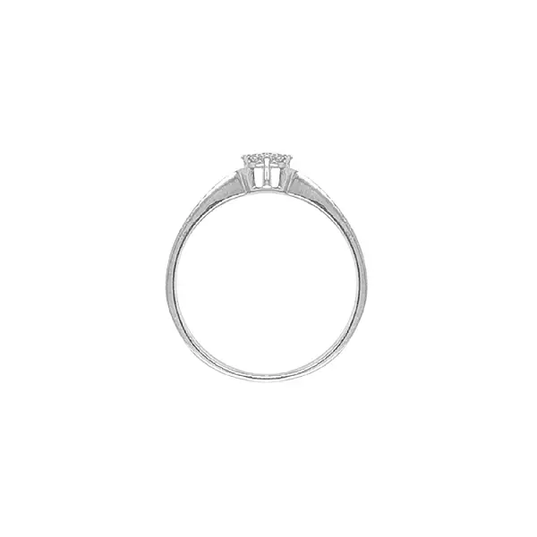 Goldring mit Zirkonen