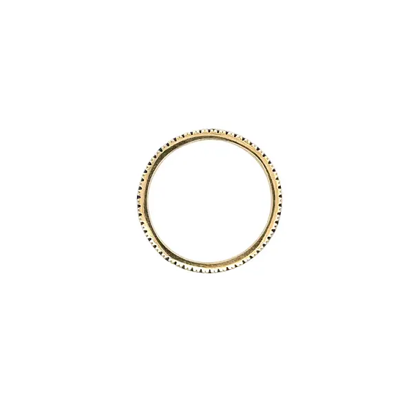 Goldring mit blauen Steinen Ewigkeit