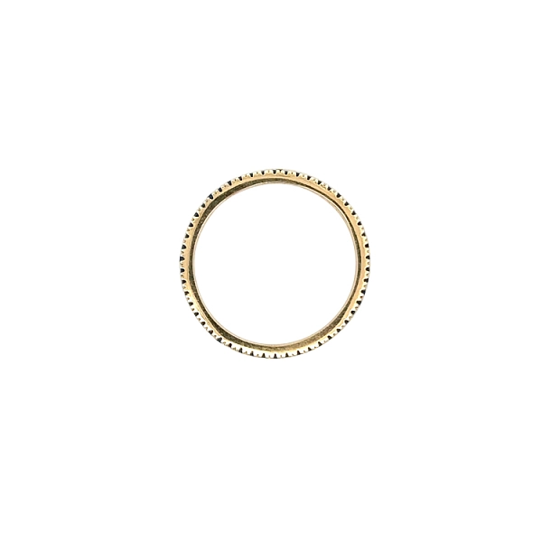 Goldring mit blauen Steinen Ewigkeit