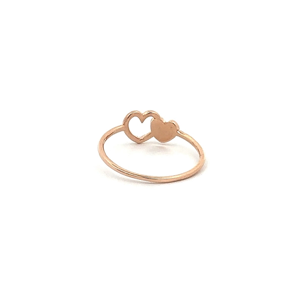 Goldring Verbundene Herzen