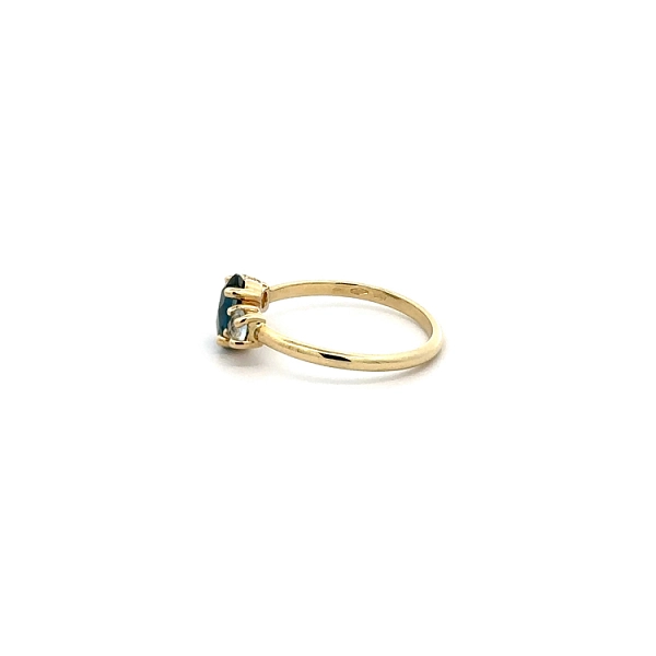 Goldring mit Topas