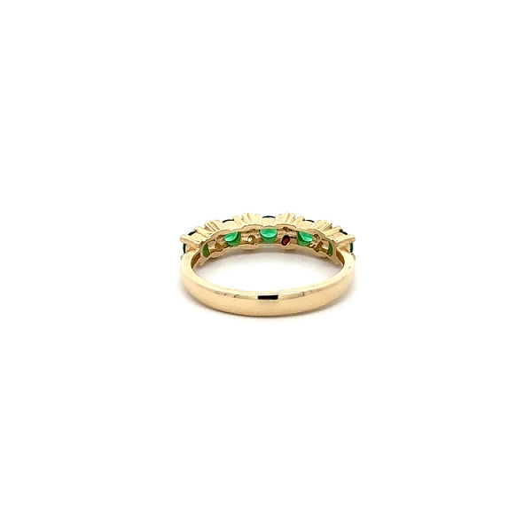 Goldring mit Smaragden