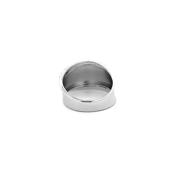 Ring mit Zirkonen aus Weißgold