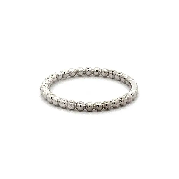 Ring Weißgoldkugeln