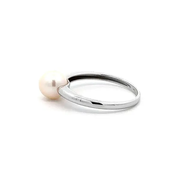 Ring mit Weißgoldperle