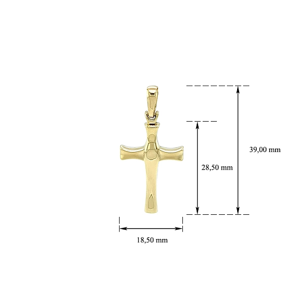 Goldkreuz-Anhänger