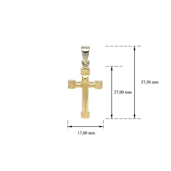 Goldkreuz-Anhänger
