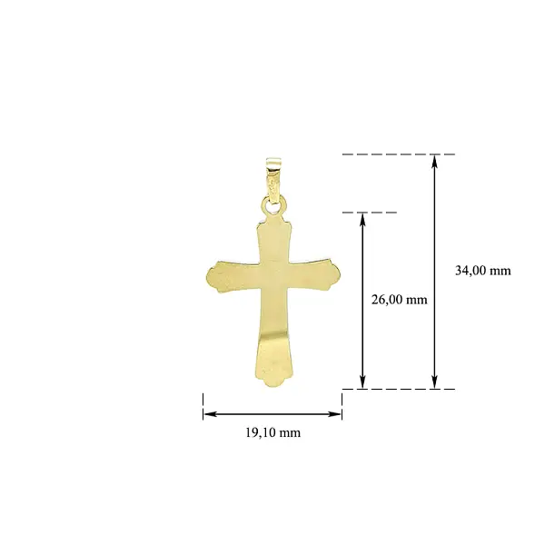 Goldkreuz-Anhänger