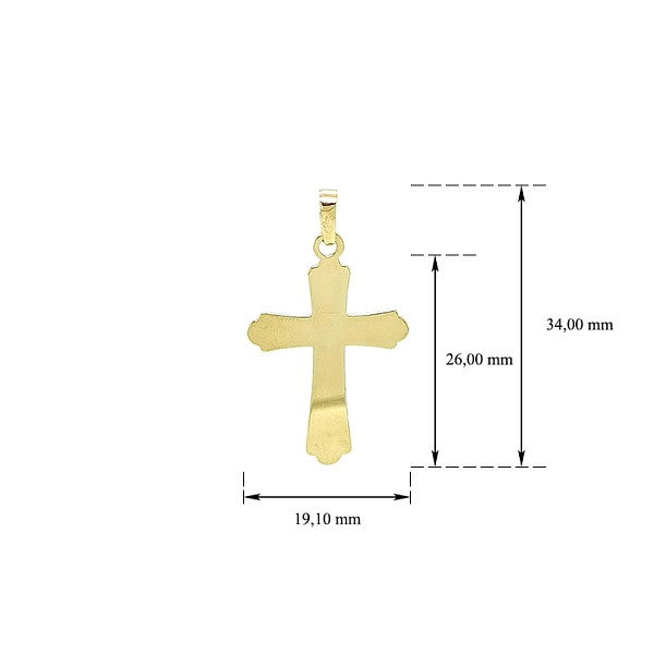 Goldkreuz-Anhänger
