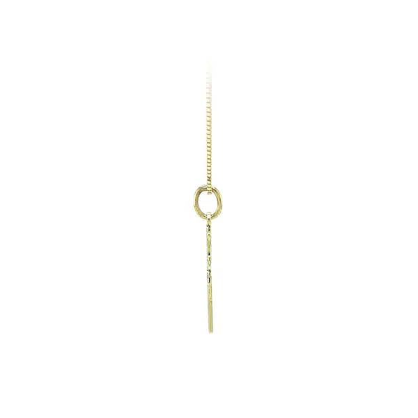 Kreuz aus kombiniertem Gold