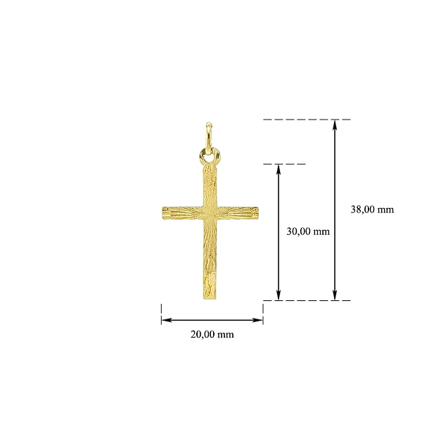 Goldkreuz-Anhänger