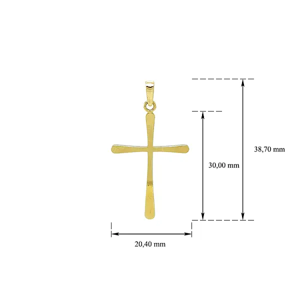 Goldkreuz-Anhänger