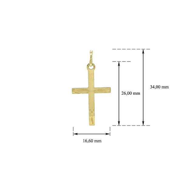 Goldkreuz-Anhänger