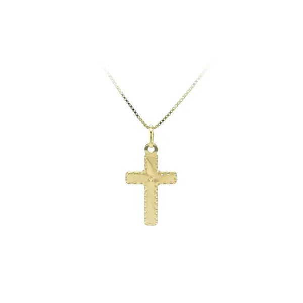 Goldkreuz-Anhänger