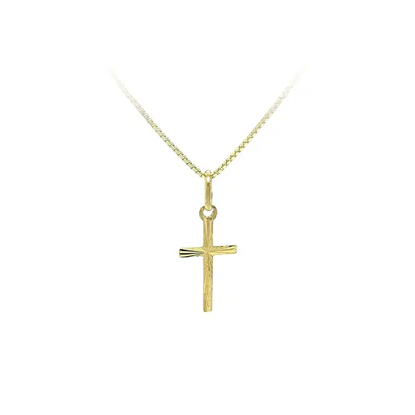 Goldkreuz-Anhänger