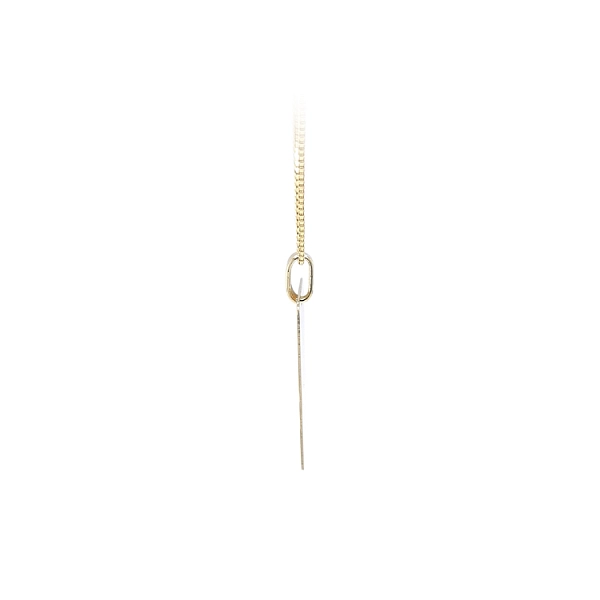 Gold-Anhängerplatte für Gravur