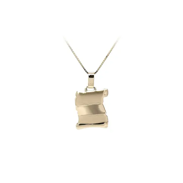 Gold-Pergament-Anhänger für Gravur