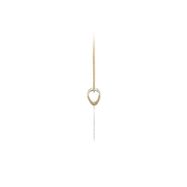 Gold-Anhängerplatte für Gravur