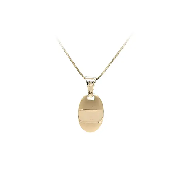 Gold-Anhängerplatte für Gravur