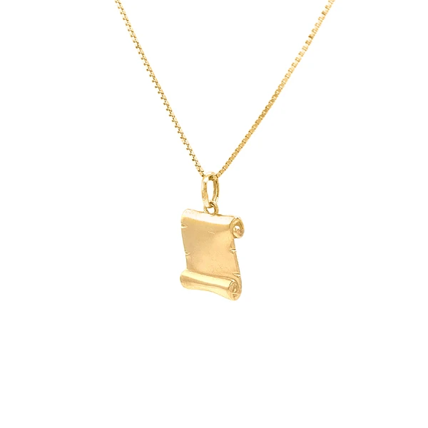 Goldplatte für die Pergamentgravur